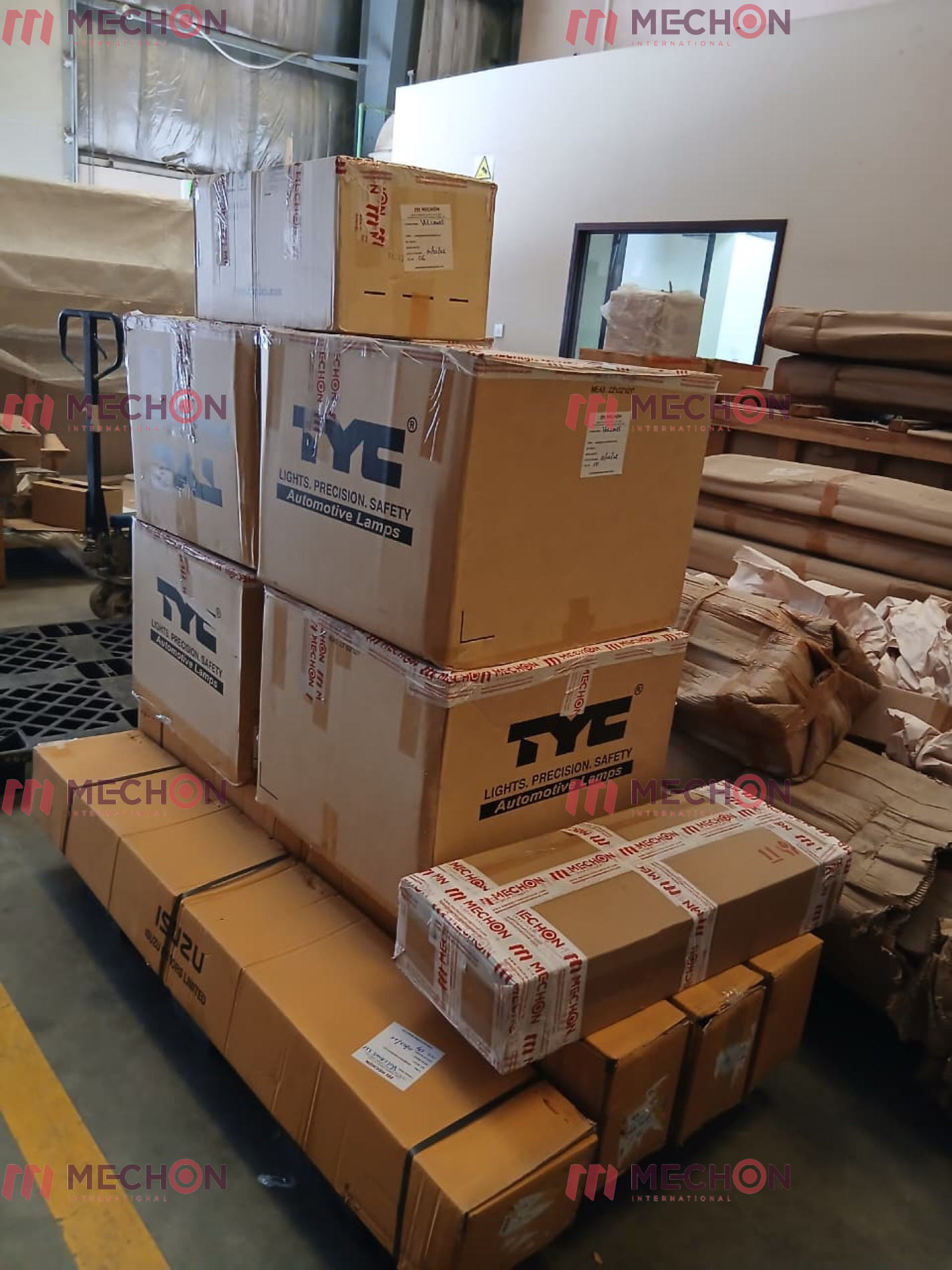 Successful Delivery of Genuine Isuzu Spare Parts to Dubai